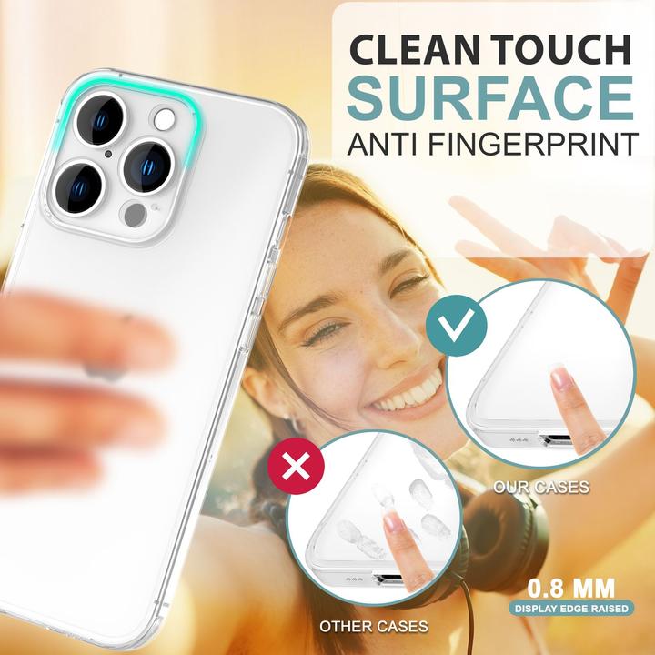 Produktbild Nalia Extrem Dünnes 0,3mm Mattes Hardcase (Apple iPhone 16 Pro Max)