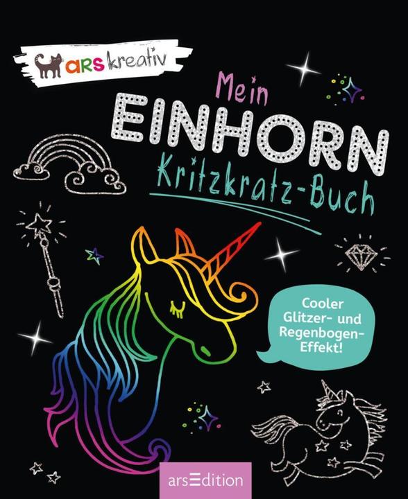 Produktbild Mein Einhorn-Kritzkratz-Buch (Deutsch, 2017)