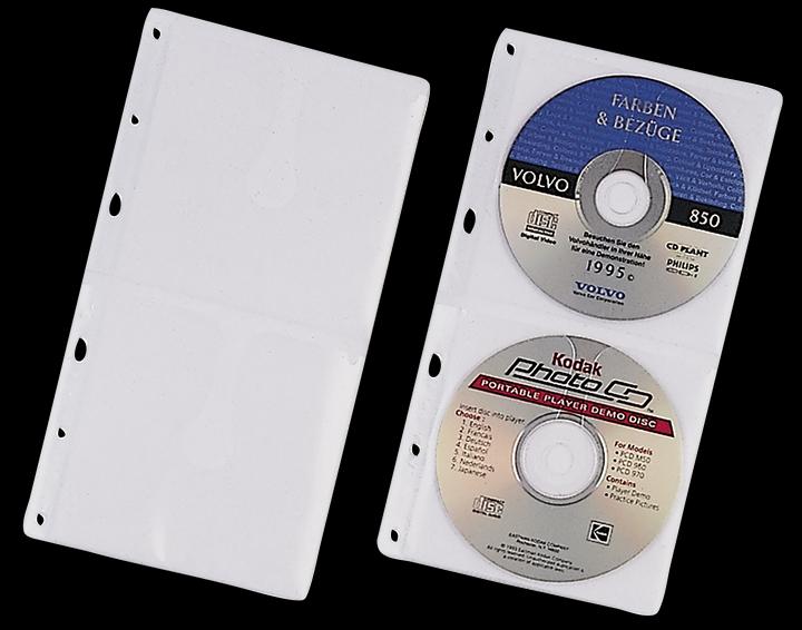 Immagine prodotto Durable Set di buste per CD/DVD per raccoglitori ad anelli (Lettore CD, Giradischi)