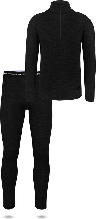 Normani Herren Merino Langarmshirt und Hose Canberra/Sydney