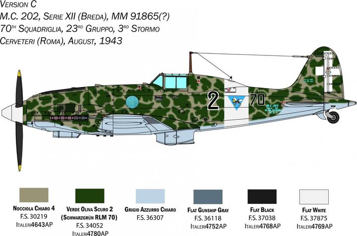 Actual product image 1:32 Macchi MC. 202