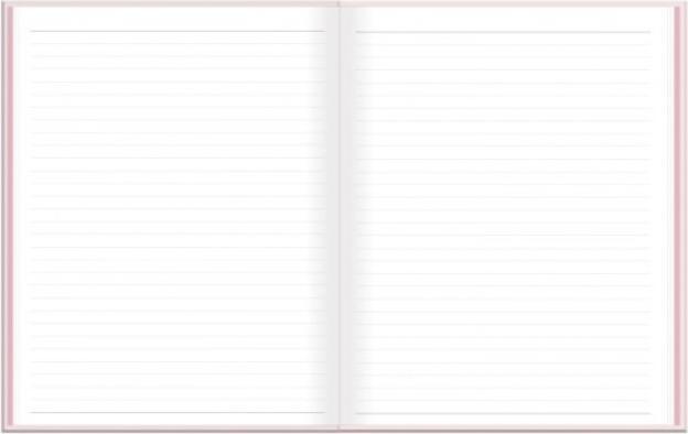 Actual product image Notebook (Lined, Hardcover)
