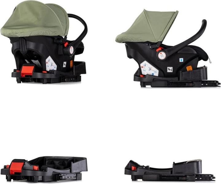 Actual product image Chipolino Set Babyschale Isofix Basis (Baby car seat, ECE R129/i-Size Standard)