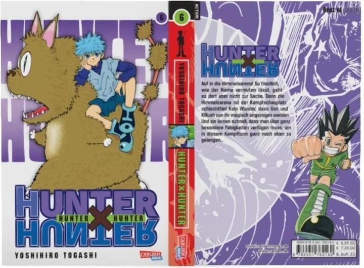 Actual product image Hunter X Hunter, Band 6 (German, Yoshihiro Togashi, 2004)