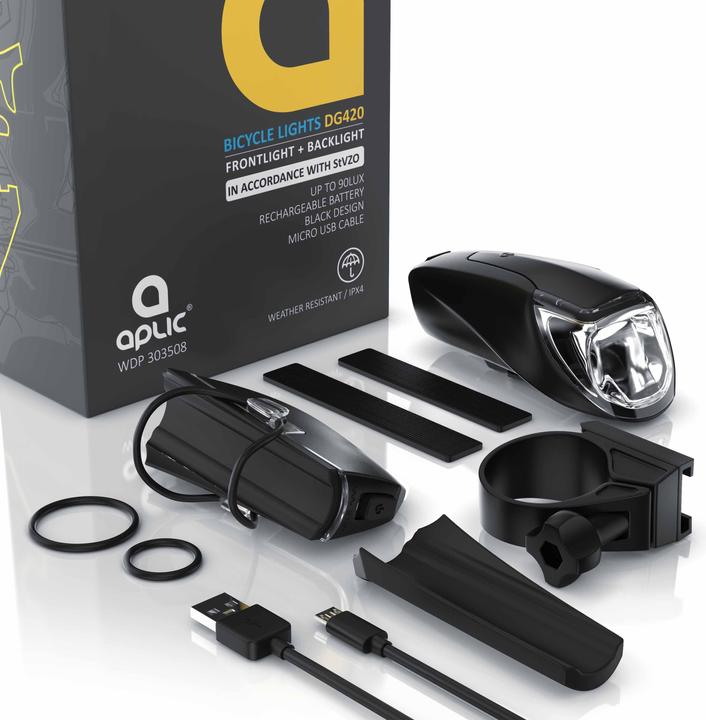 Image du produit Aplic Kit de lampes pour vélo (400 lm)