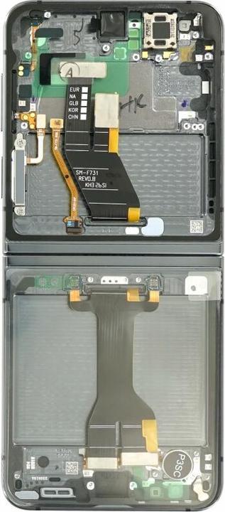 Produktbild Samsung Display + Rahmen SM-F731B Galaxy Z Flip5 Graphit GH82-31827A (Display, Galaxy Z Flip5)
