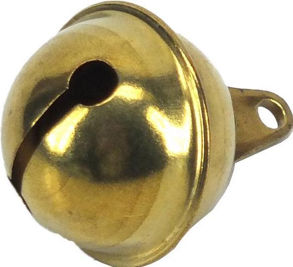 Colly Glöckchen aus Messing, Ø 2.5 cm, goldig