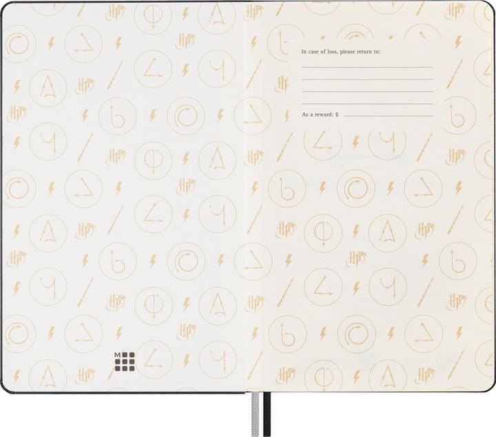 Produktbild Moleskine Notizbuch Limited Edition Harry Potter (130 x 210 mm, Liniert, Harter Einband)