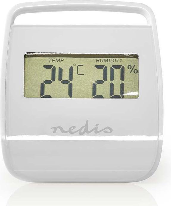 Produktbild JTI Digitales Thermometer | Innenbereich | Innentemperatur | Innenluftfeuchtigkeit | Weiss