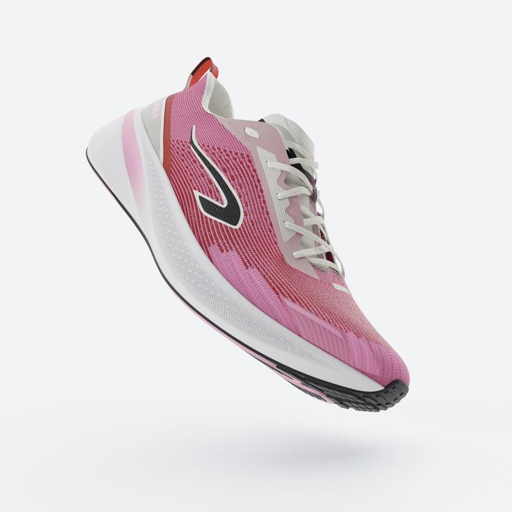 Produktbild Kiprun Laufschuhe Damen - Cushion 500 neonrosa (42)