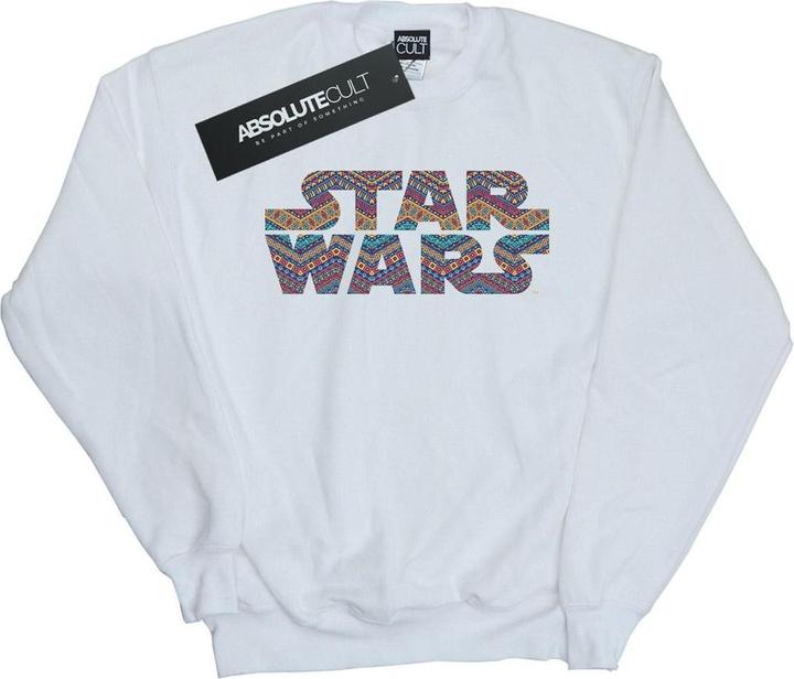 Star Wars Colour Aztec Logo Sweatshirt (S)