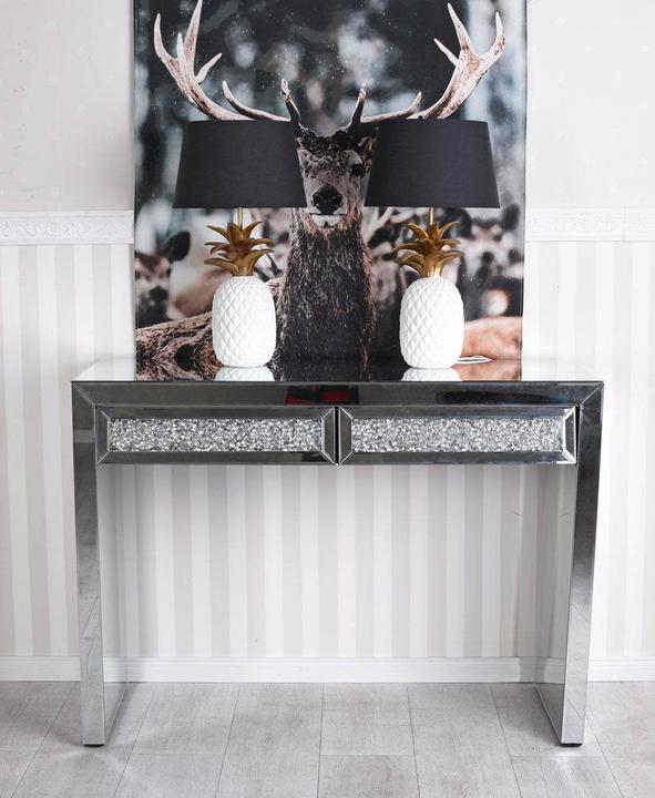 Actual product image Palazzo Mirrored console table