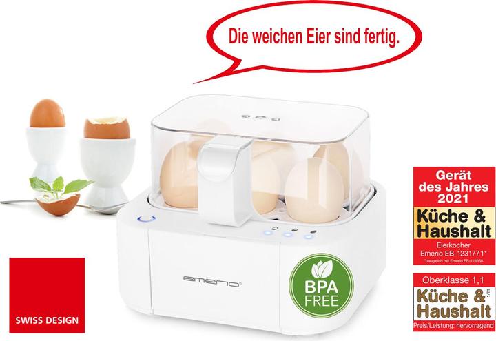 Produktbild Emerio Eierkocher (EU-Stecker)