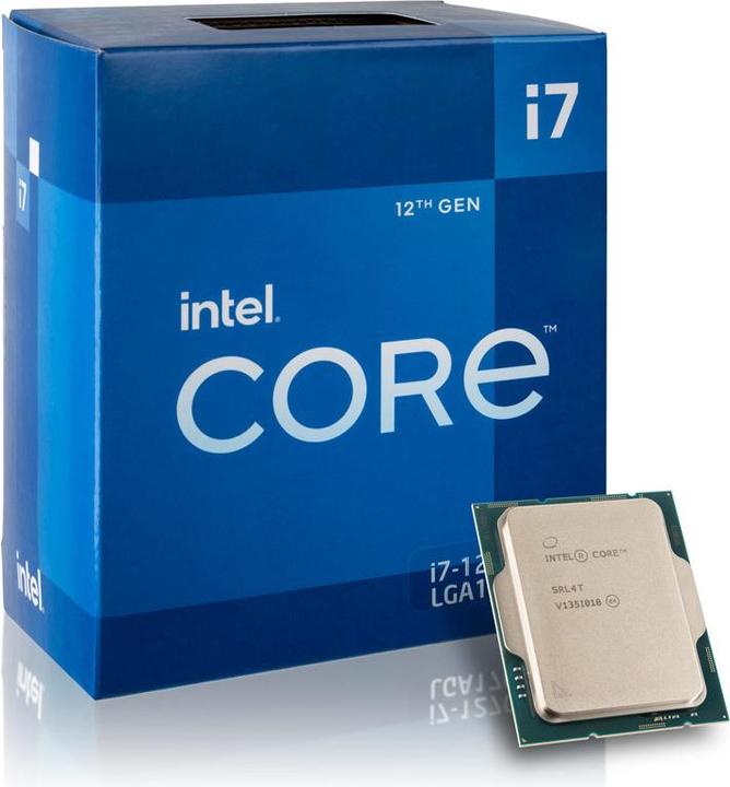 Image du produit Intel Core i7-12700 (LGA 1700, 2.10 GHz, 12 -Core)