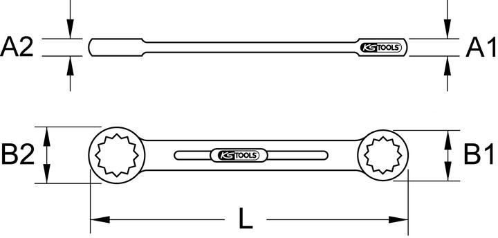 Produktbild KS Tools T-Griff Zündkerzenschlüssel