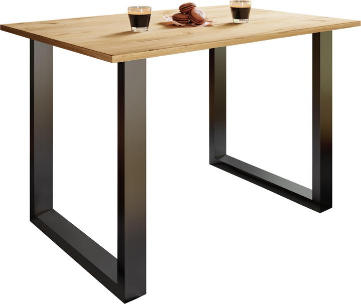 Ebuy24 Esstisch XonaU dekor (140 x 80 x 76 cm)
