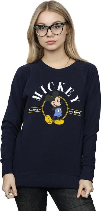 Actual product image Disney Womens/Ladies Mickey Mouse True Original Sweatshirt (M)