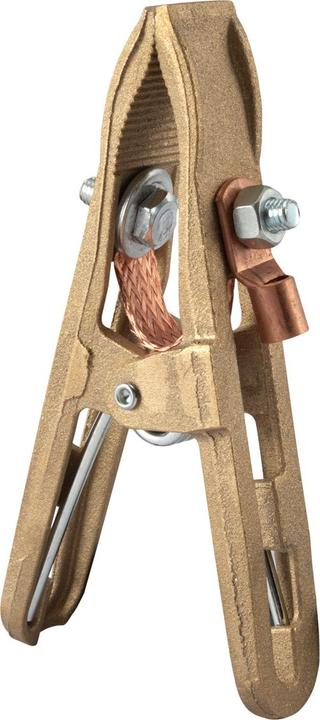 Produktbild Stahlwerk Massezange Masseklemme Erdungsklemme bis 500A Vollmessing Schweissgerät