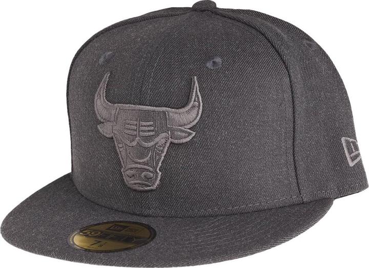 Produktbild New Era 59Fifty Cap - GRAPHITE Chicago Bulls grau - 6 7/8 (6 7/8)