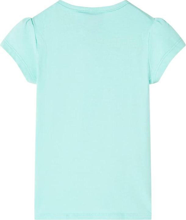 Produktbild VidaXL Kinder-T-Shirt Helles Minzgrün 104,Material: 95 (104)
