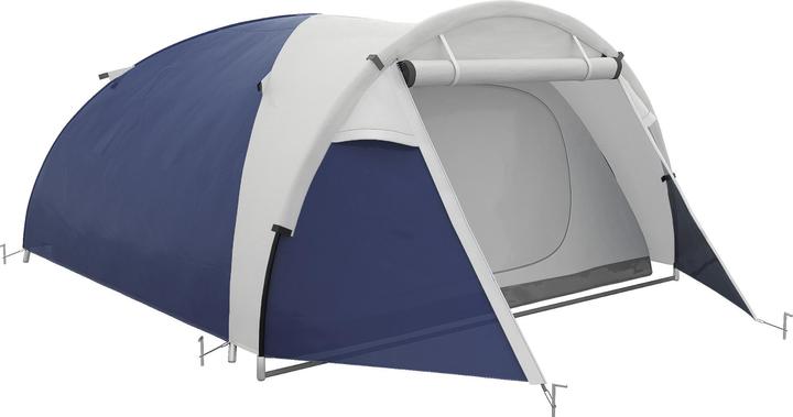 Actual product image Outsunny Campingzelt Polyester, Fiberglas Blau (3 persons)