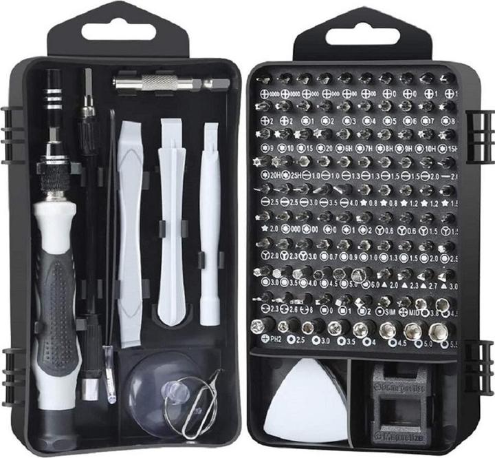 Actual product image Apfelkiste Professional mobile phone repair set - screwdriver & opening tool with storage box
