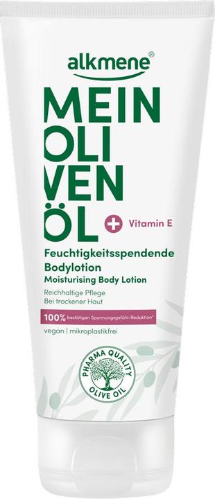 Alkmene MEIN OLIVENÖL, Feuchtigkeitsspendende Bodylotion (Körperlotion, 200 ml)