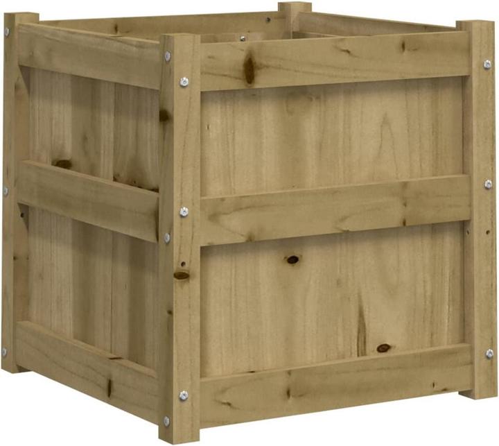Actual product image VidaXL Planter 50x50x50 cm pine wood