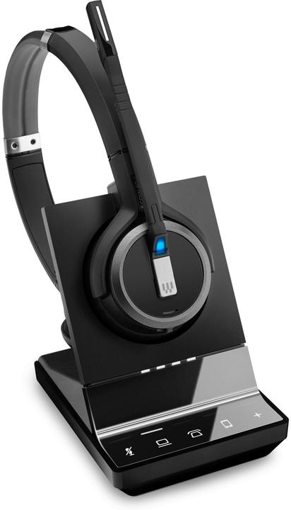 Produktbild EPOS IMPACT SDW 5066 EU/UK/AUS Stereo DECT GAP Headset für Tischtelefon PC und Mobiltelefon USB Blue (Kabellos, USB-C)