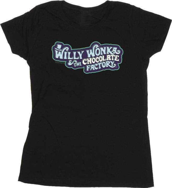 Produktbild Willy Wonka & the Chocolate Factory Chocolate Factory Logo TShirt (M)