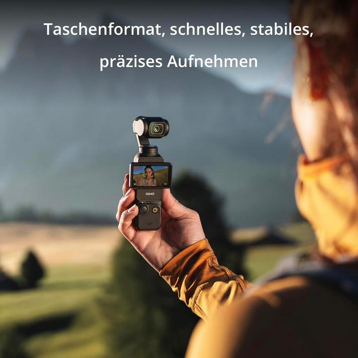 Produktbild DJI Osmo Pocket 3 Kreativ Bundle mit 4K Vlog Kamera (120p)