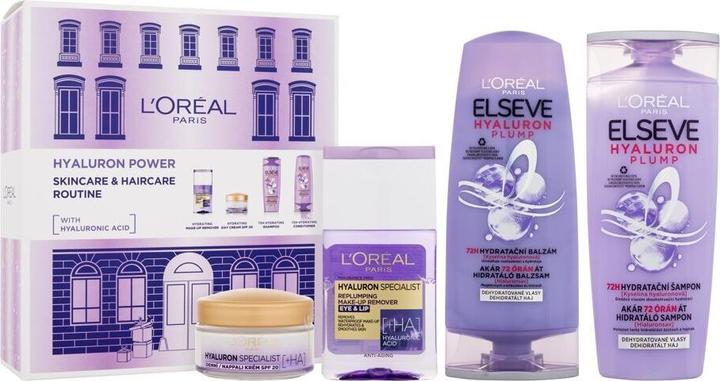 Image du produit L'Oréal Paris Hyaluron Power Skincare & Haircare routine (Set soin du visage)