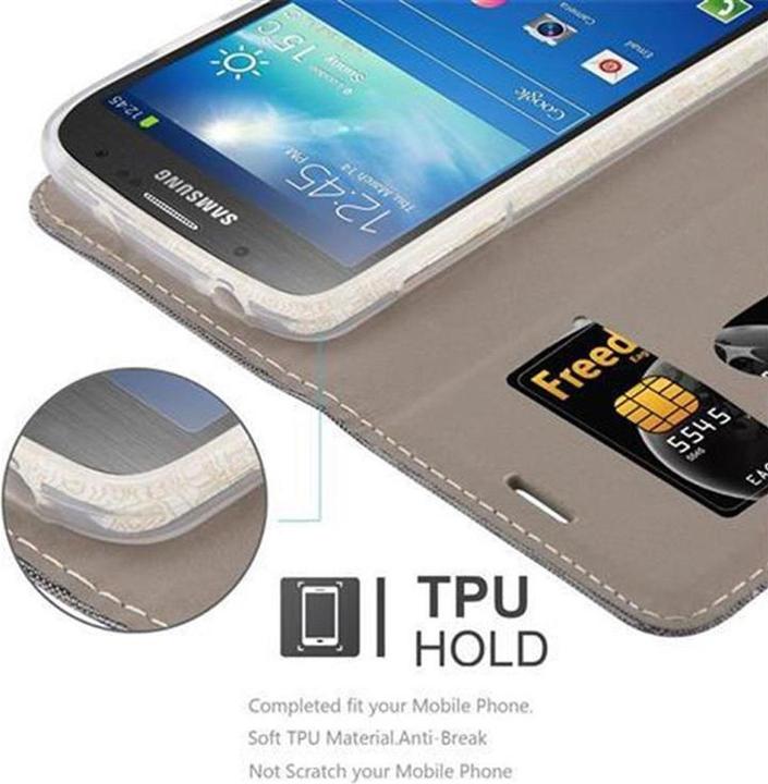 Produktbild Cadorabo Book Jeans Optik Cover (Samsung Galaxy S4 Active)