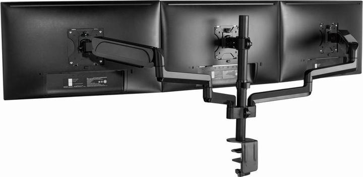 Actual product image Gembird Biurkowe ramię na 3 monitory - regulowane 17-32inch obciążenie do 7kg (Table, 27")