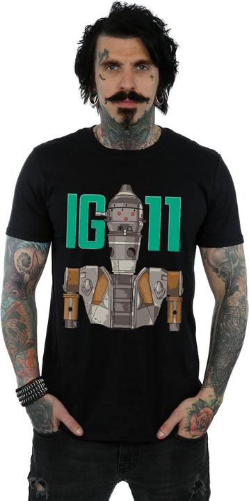 Produktbild Star Wars The Mandalorian IG11 Bounty Hunter TShirt (S)