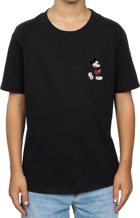 Actual product image Disney Boys Mickey Mouse Kickin Retro Chest T-Shirt (140, 146)