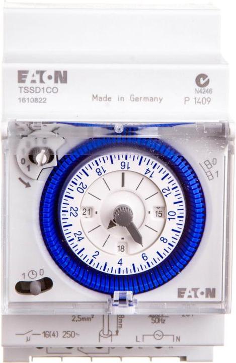 Eaton Analogue timer, synchronous, day, 1 167391