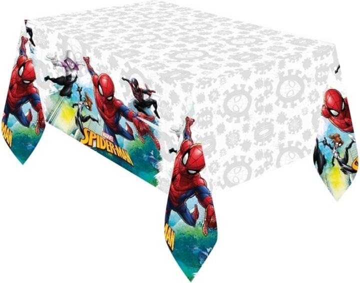 Actual product image Decorata Party Spiderman Birthday Tablecloth (120 x 180 cm)