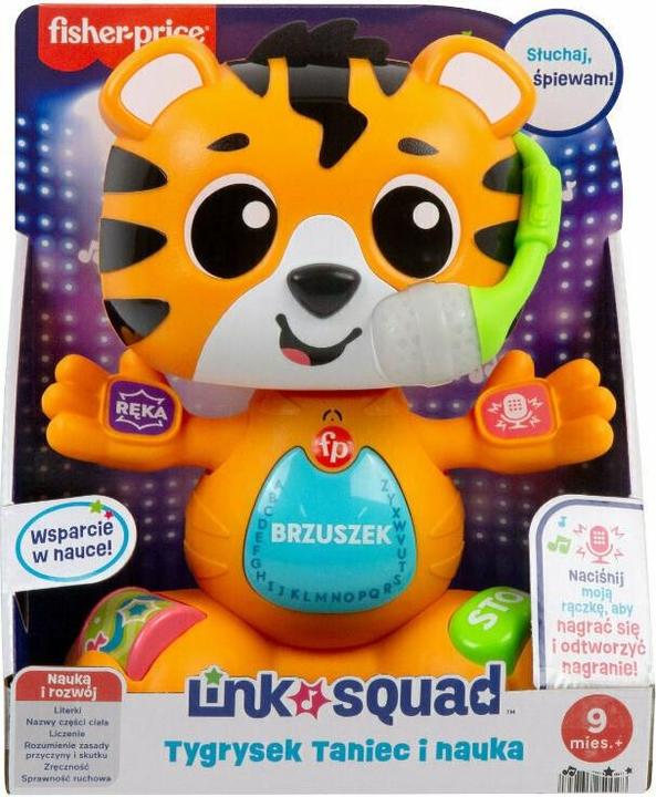 Produktbild Mattel Fisher-Price Link Squad Tigger Dancing & Learning HYL33 (Polnisch)