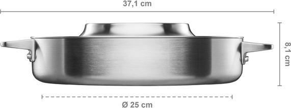 Image du produit Fiskars Poêle Nord compartiment acier 28 cm (28 cm, Cocotte + faitout)