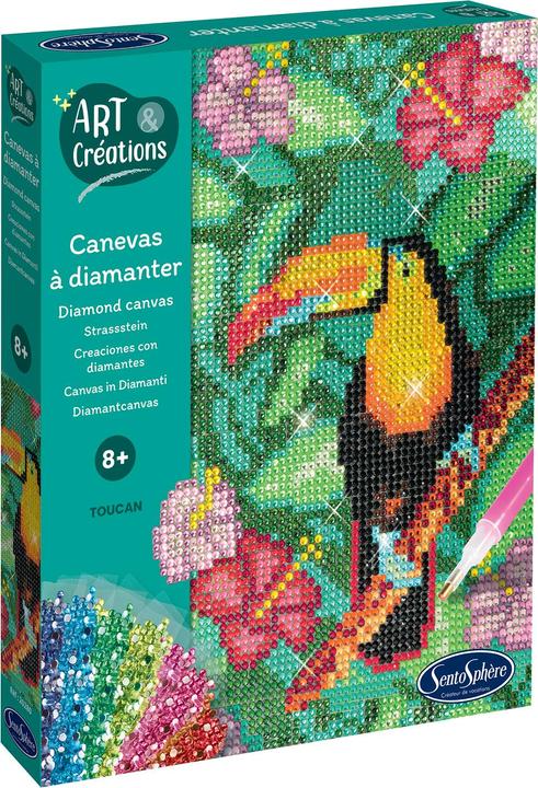 Image du produit Sentosphere Image en strass Toucan