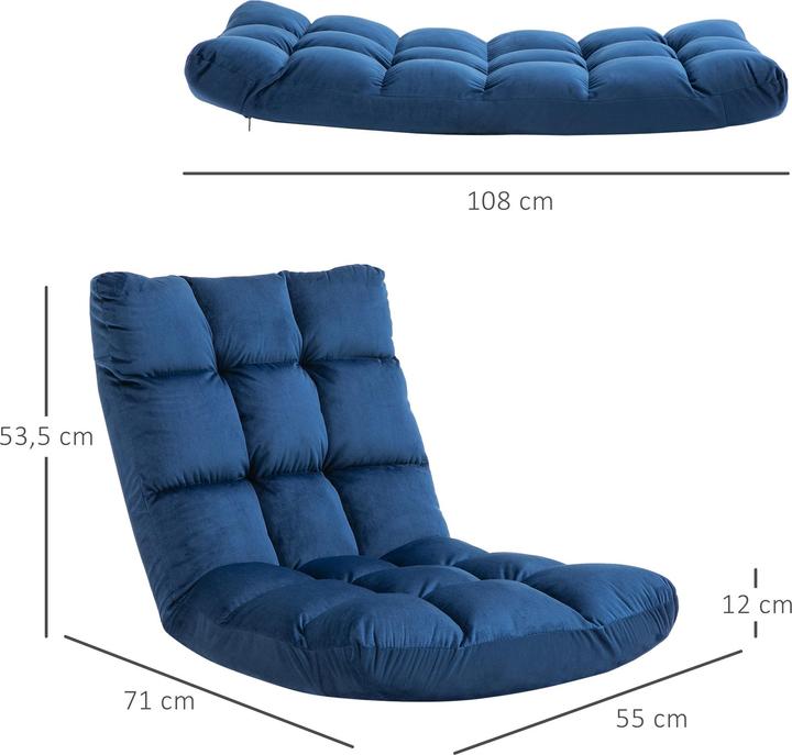 Produktbild Homcom Bodensessel 3-in-1