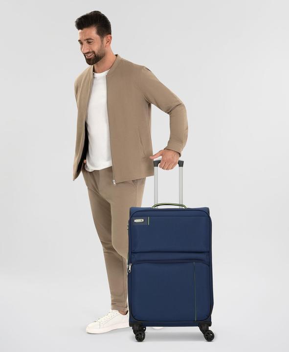 Produktbild D&N Travel Line 6704 4-Rollen Trolley 65 cm (61 l, L (90 - 115l))