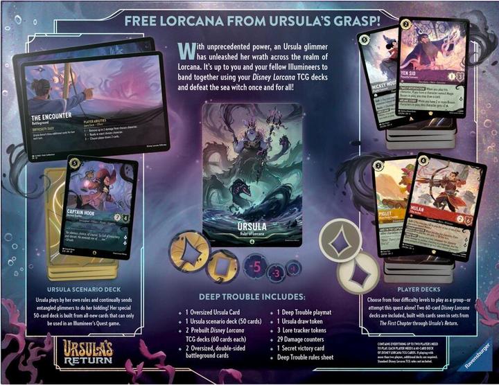 Produktbild Disney Lorcana Trading Card Game: Set 4 - Spezial Geschenk-Set (Englisch, Box Set & Collection)