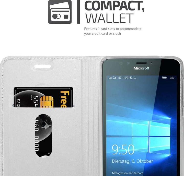 Produktbild Cadorabo Book Classy Style Cover (Microsoft Lumia 950)