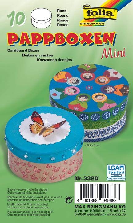 Immagine prodotto Folia Scatole di cartone NATURA, MINI (Scatola da regalo, 1 x)