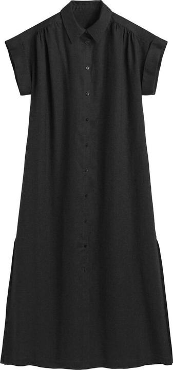 Produktbild La Redoute Collections Midi-Blusenkleid Signature aus Leinen (XS)