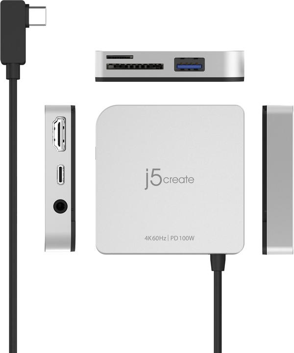 Actual product image j5Create USB-C TO 4K 60HZ HDMI TRAVEL (USB-C, 1 Ports)