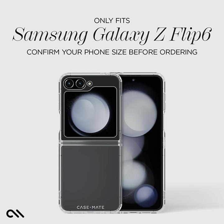 Actual product image Case-Mate Tough Clear Case (Samsung Galaxy Z Flip6)