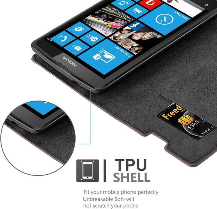 Produktbild Cadorabo Book Invisible Magnet Cover (Nokia Lumia 520)